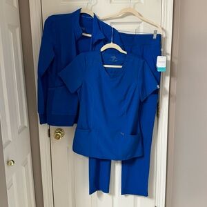 Cherokee Women’s Scrub Set - Royal Blue - XS